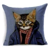 Factory direct sales of chair cushions, cartoon cat plush pillows, creative office car seat cushions and backrests details Picture
